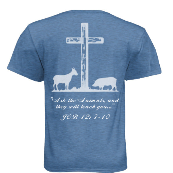 Heather Cool Blue - BACK