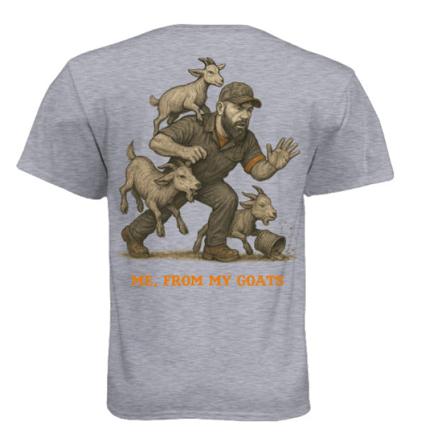 Dark Heather Grey (60/40) - BACK