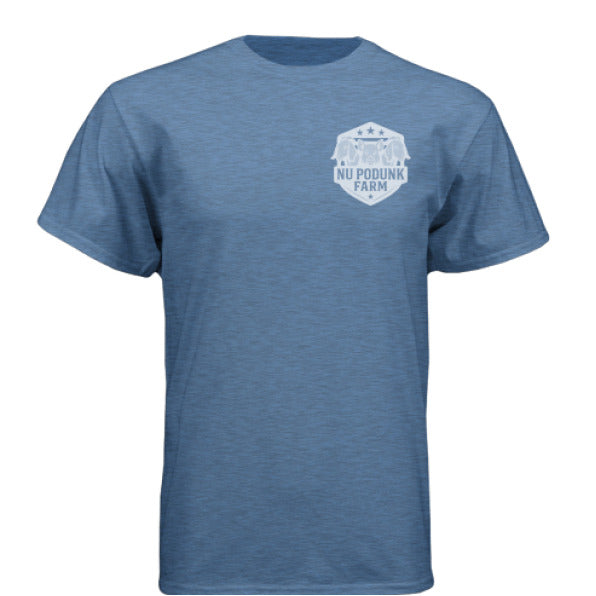 Heather Cool Blue - FRONT