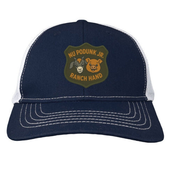 Rich Navy/ White - FRONT