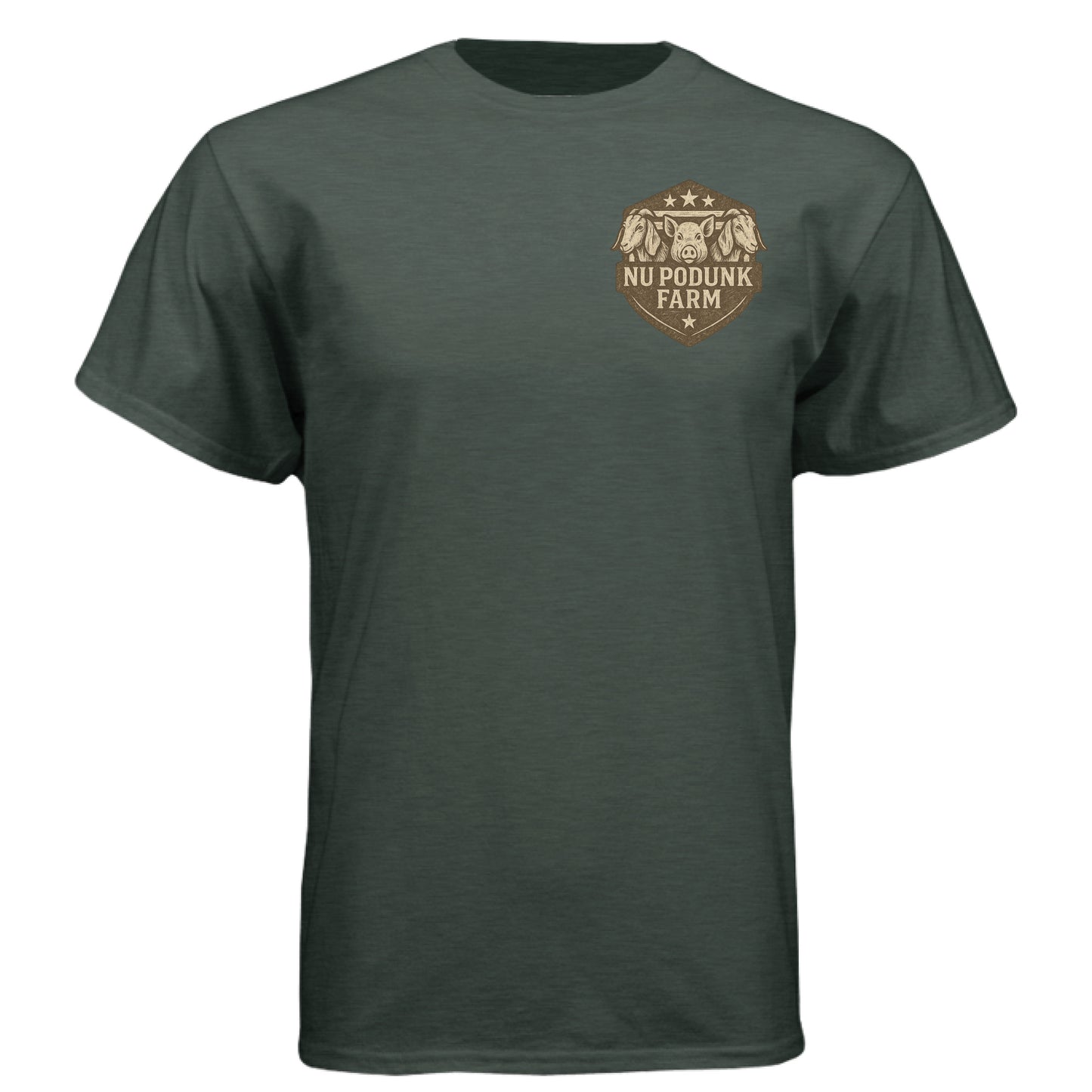 Heather Forest Green - FRONT