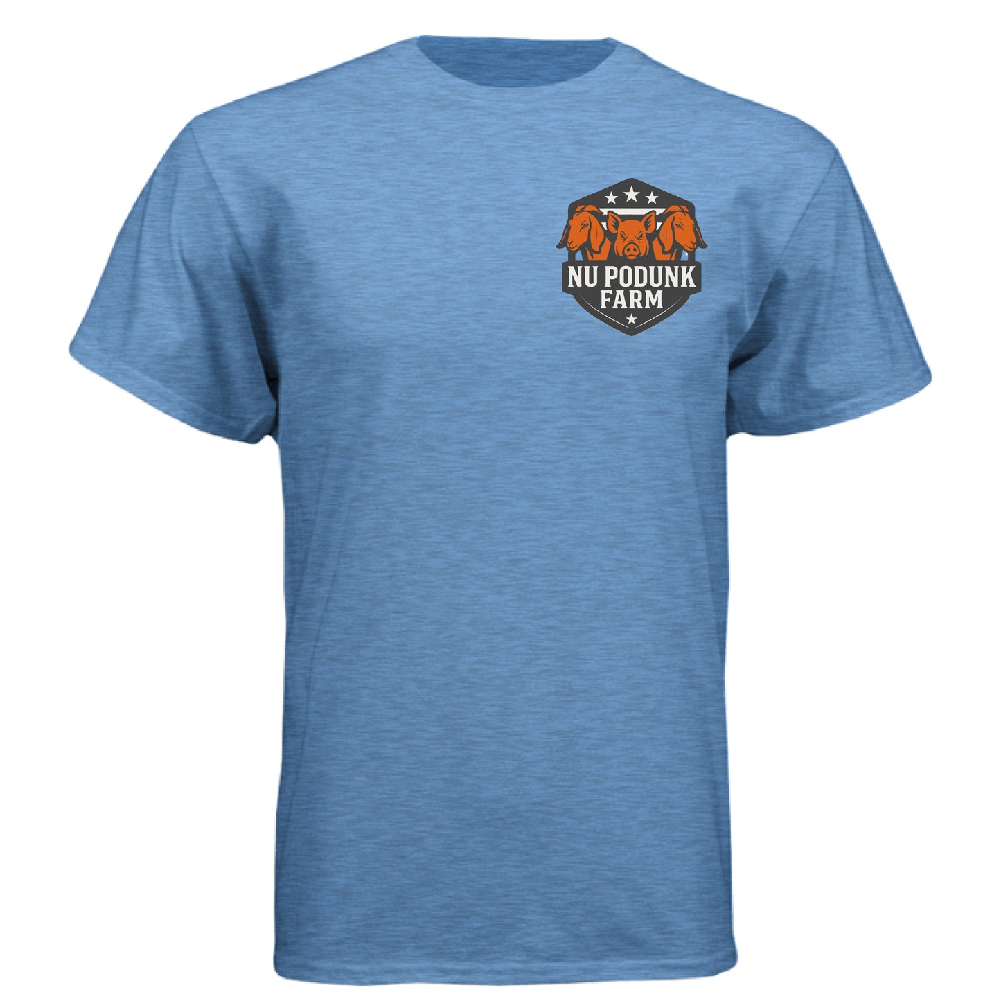Heather Columbia Blue - FRONT