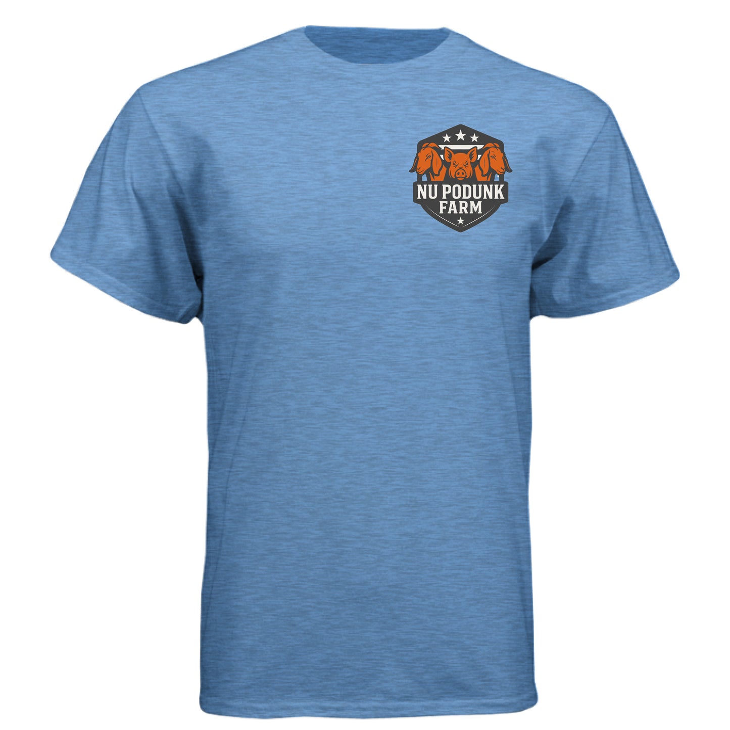 Heather Columbia Blue - FRONT