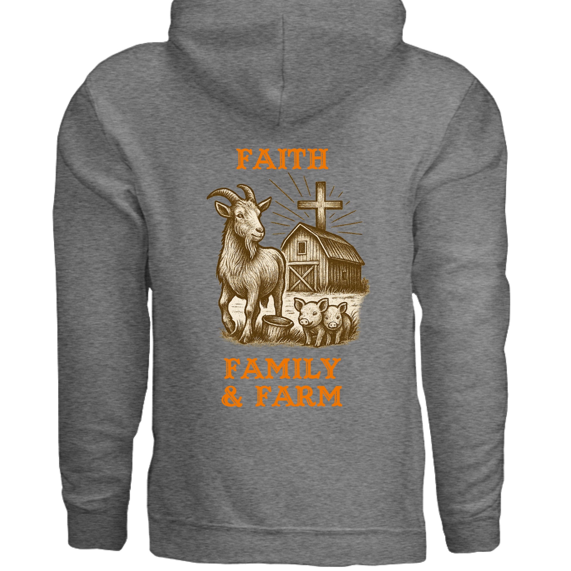 Gunmetal Heather - BACK