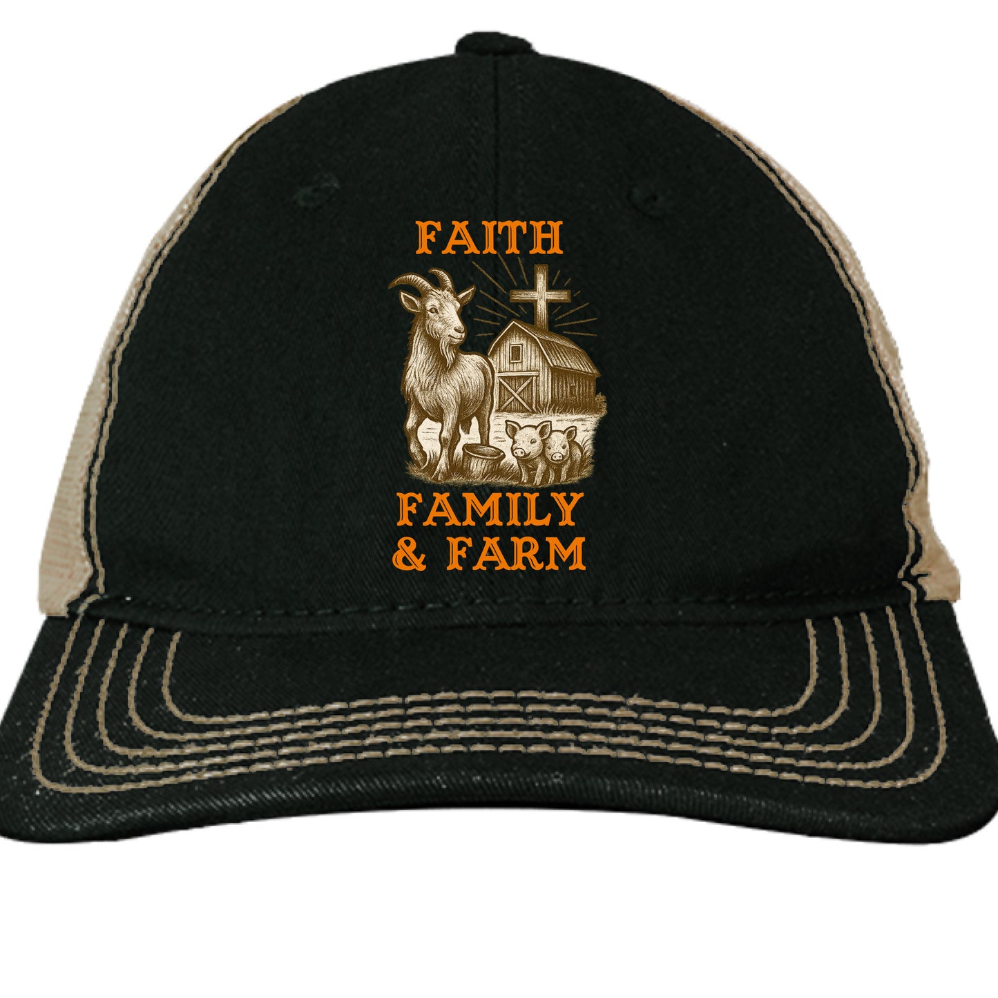 Black/Khaki - FRONT
