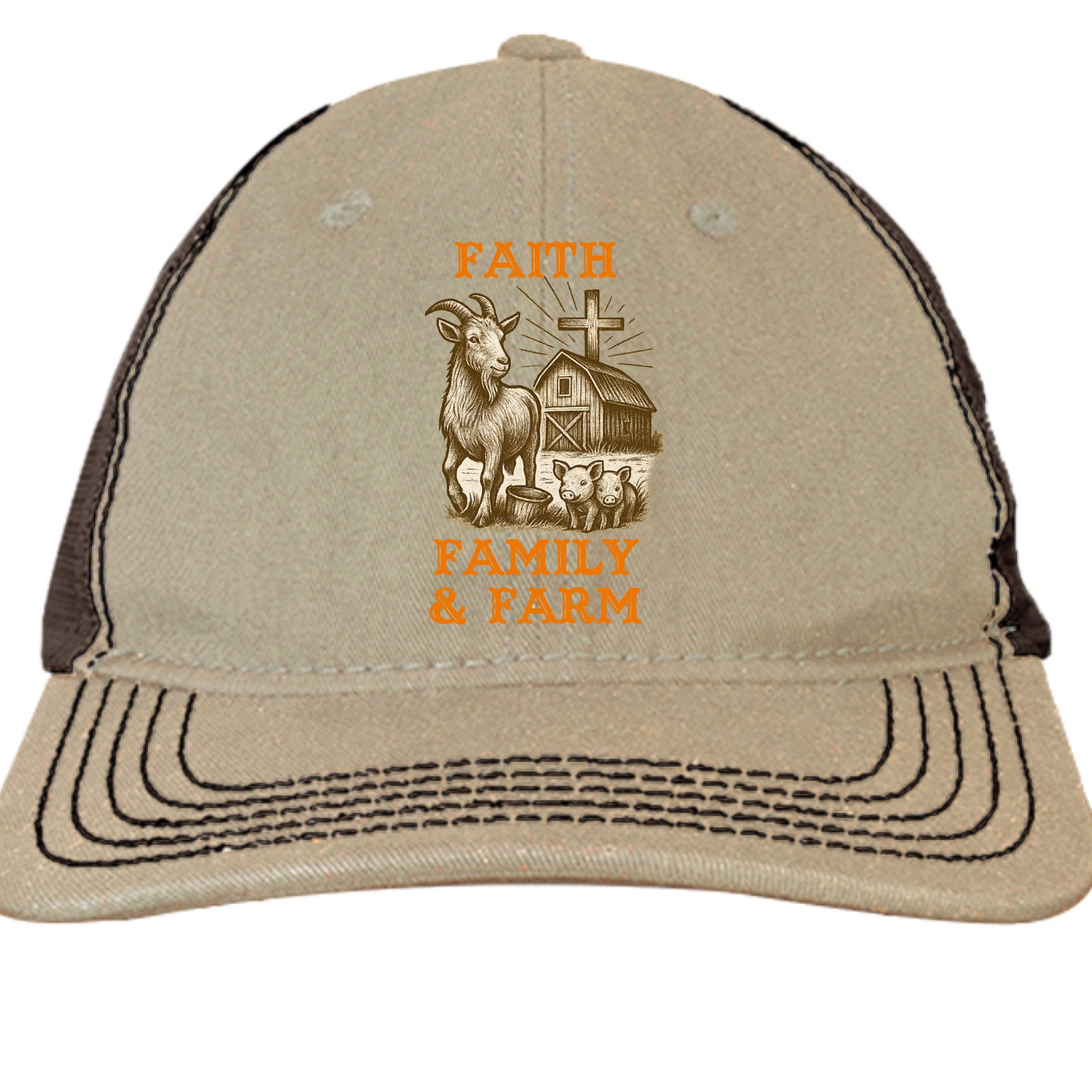 Khaki/Choc Brn - FRONT