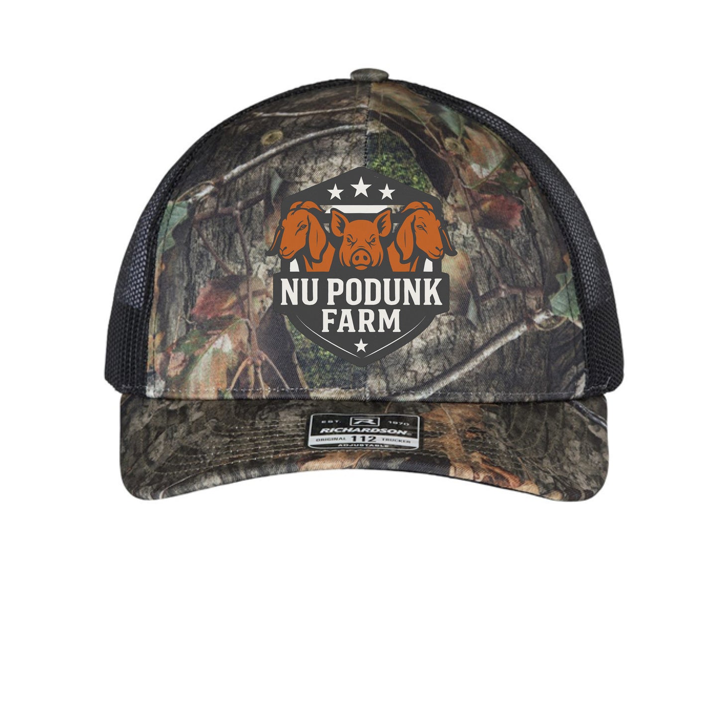 Mossy Oak Country DNA/ Black - FRONT