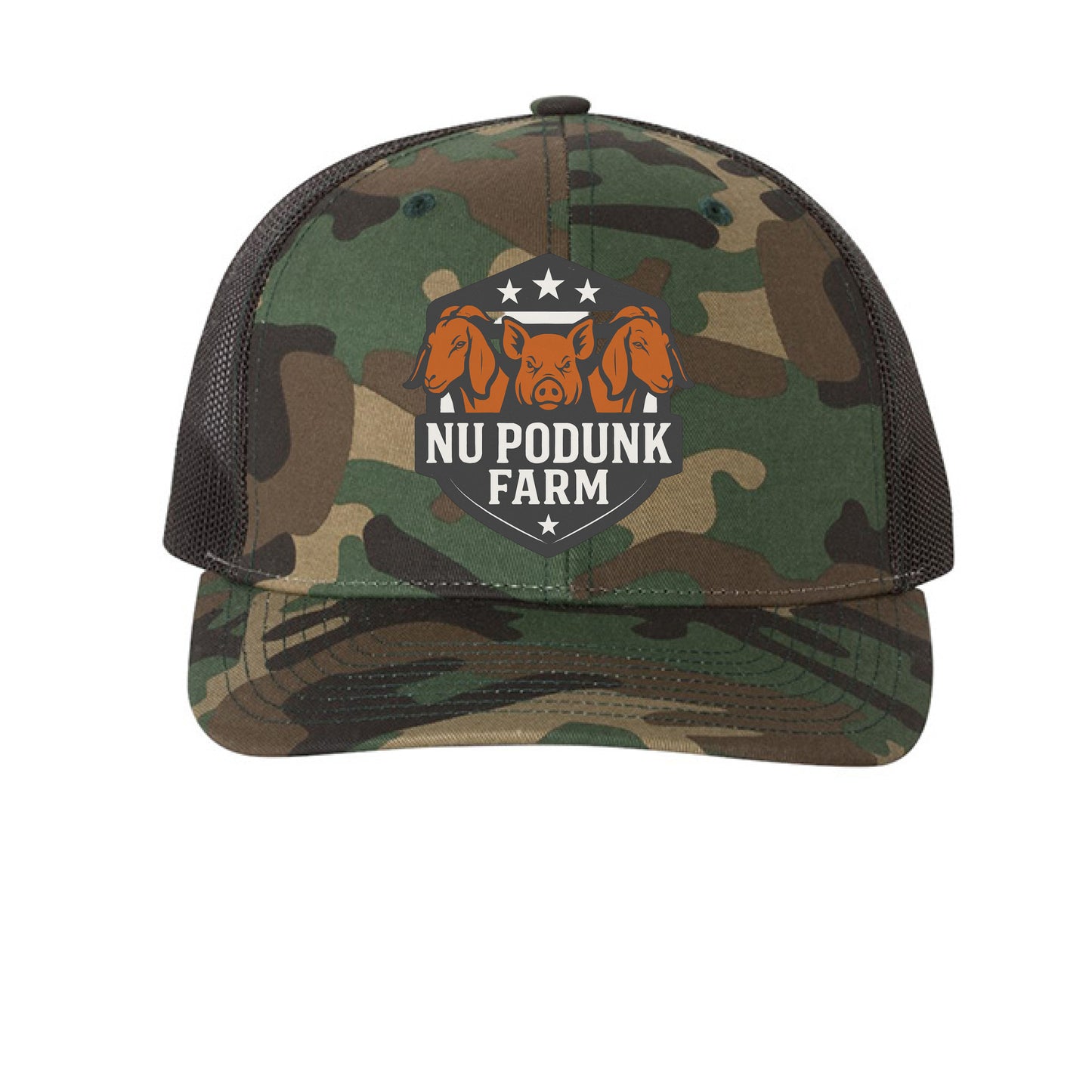 Army Camo/ Black - FRONT