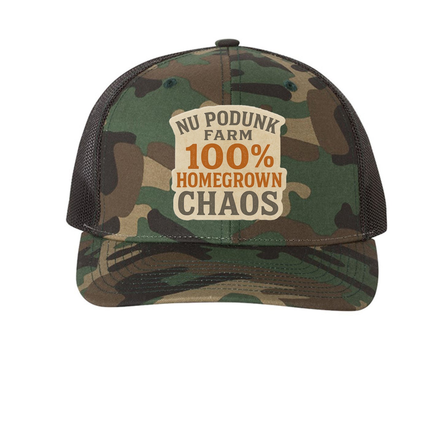Army Camo/ Black - FRONT