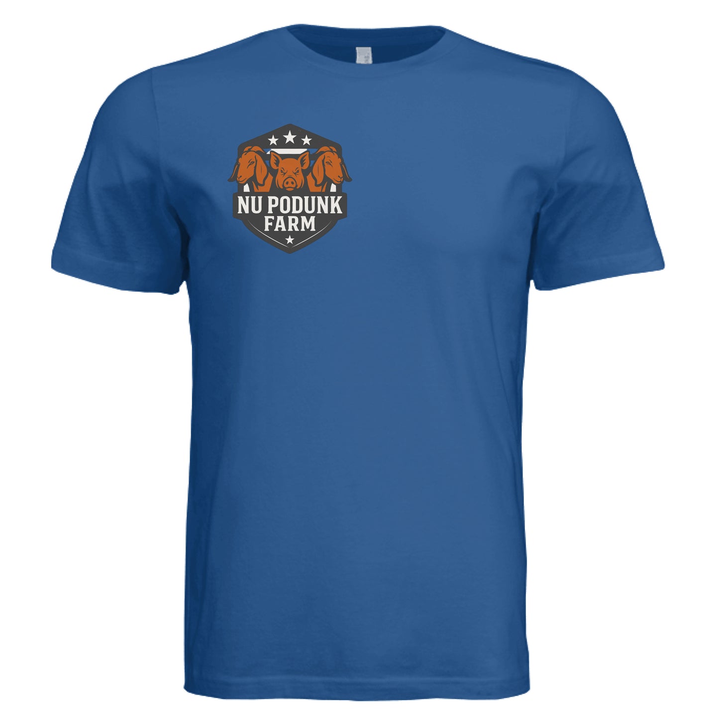 Solid True Royal Triblend - FRONT